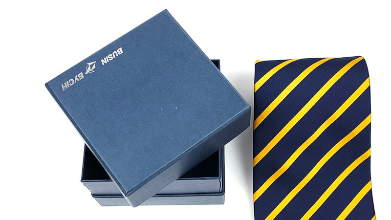 Подарочная коробка для галстуков с логотипом