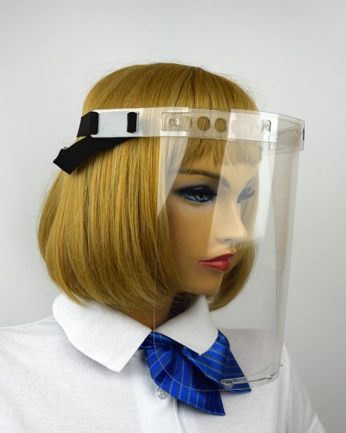 Защитный щиток для лица со стационарным экраном, модель №3
